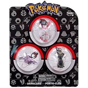 Image of Pokemon 3 Danglers 3" Figure Set Vaporeon Flareon amp Jolteon