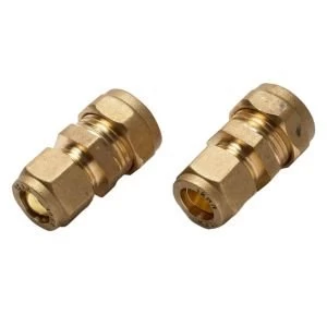 Image of Plumbsure Compression Reducing coupler Dia15mm Pack of 2