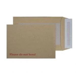 Image of Board Back Pocket P&S Manilla 241x178mm 120gsm Pack 125 48434BL