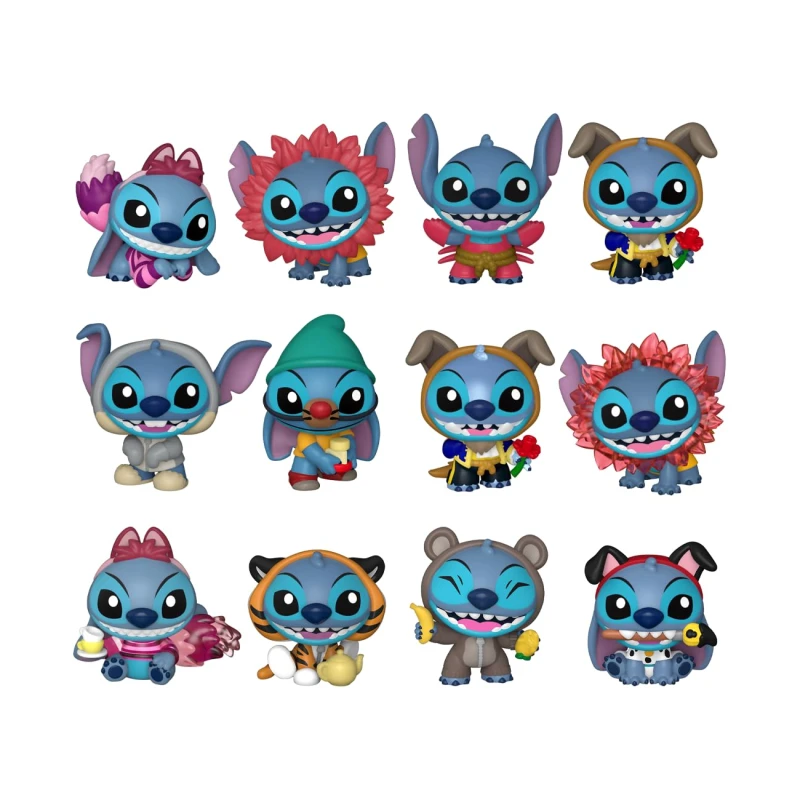 Image of Funko Disney Mystery Mini Stitch In Costume Figure Multi unisex