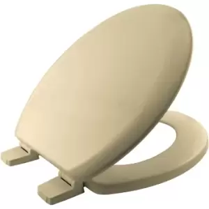 Image of Bemis Chicago Statite Moulded Wood Toilet Seat - Champagne