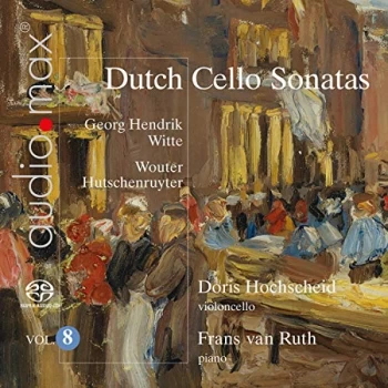 Image of Doris Hochscheid; Frans Van Ruth - Georg Hendrik Witte/Wouter Hutschenruyter: Dutch Cello Sonatas CD