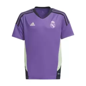 Image of 2022-2023 Real Madrid Training Jersey (Purple) - Kids