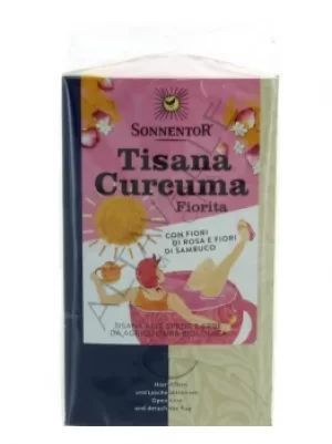 Image of sonnentor tea turmeric flowers