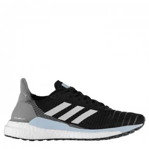 Image of adidas Solar Glide Ladies Running Shoes - Black/Gry/Blue