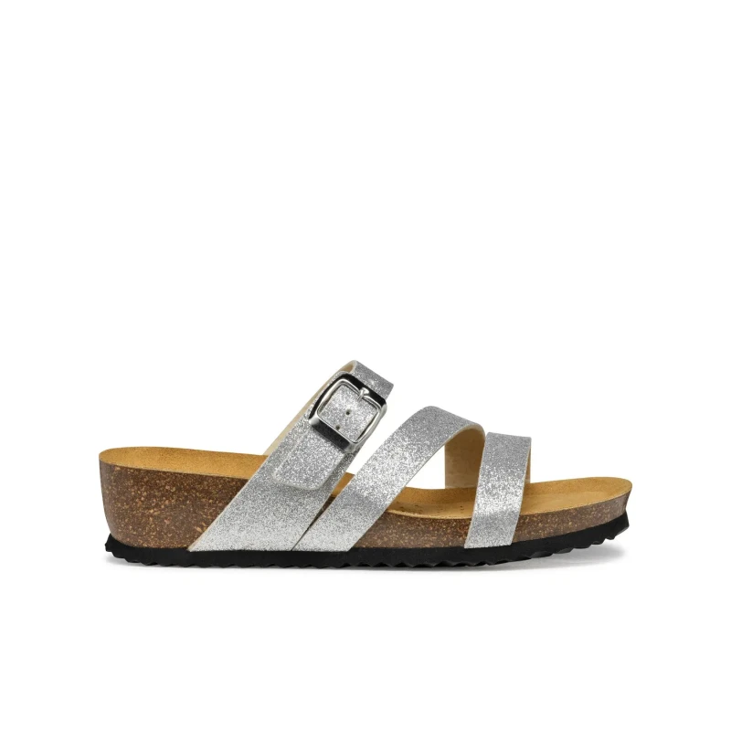 Image of Geox Womens sandals Geox New Sthellae A Argente Female 41