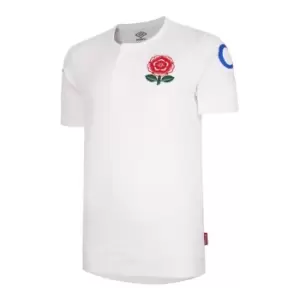 Image of Umbro England 150th Anniversary Rugby Shirt - White
