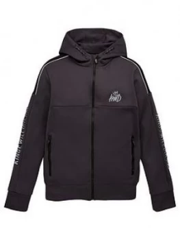 Image of Kings Will Dream Boys Nisha Zip Thru Hoodie - Charcoal