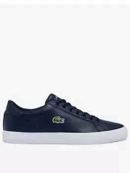 Image of Lacoste Lerond Plus Trainers, Navy/White, Size 9, Men