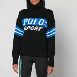 Image of Polo Ralph Lauren Intarsia-Knit Cotton Jumper - S