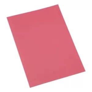 Image of 5 Star Office Square Cut Folder Recycled 250gsm Foolscap Red [Pack 100]