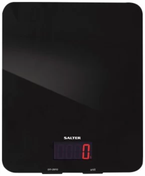 Image of Salter Glass Digital Kitchen Scale - Black.