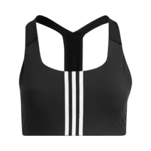 Image of adidas Powerimpact Training Medium-Support Bra (Pl - Black