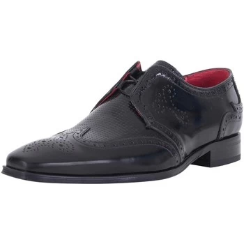 Image of Jeffery-West Polished Shoes mens Casual Shoes in Black