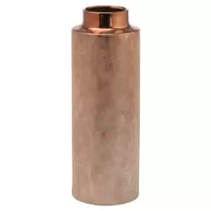 Image of Hill Interiors Seville Collection Paddle Vase (34cm x 14cm x 14cm) (Copper)