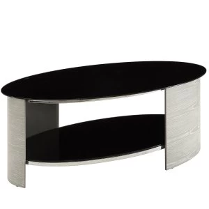 Image of Jual San Marino Grey Ash Oval Coffee Table