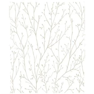 Image of Graham and Brown Super Fresco Willamena Wallpaper - Gold