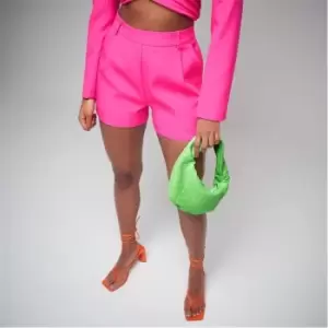 Image of Missguided Tailored Shorts - Pink