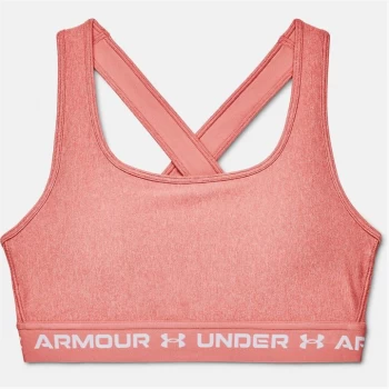 Image of Urban Armor Gear Mid Crossback Bra Ladies - Stardust Pink