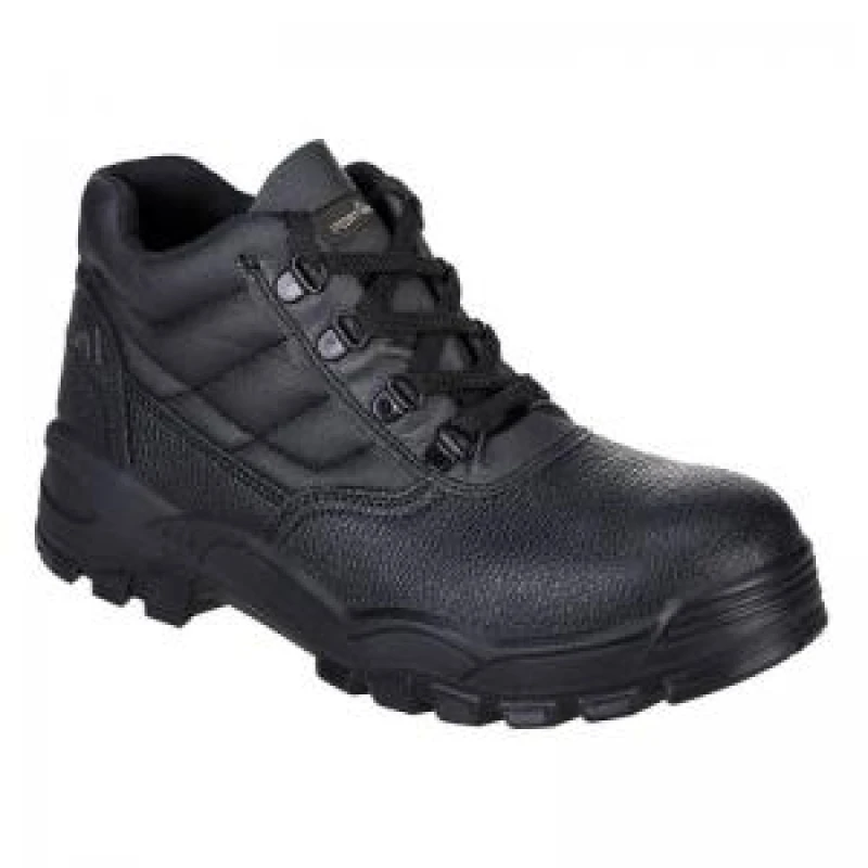 Image of Portwest Steelite S1P Protector Safety Boots FW10BKR48 Colour: Black