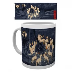 Image of Hiroshige New Years Eve Foxfire Mug