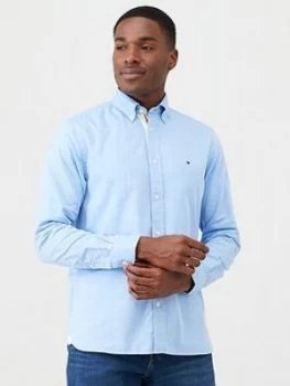 Image of Tommy Hilfiger Th Flex Dobby Shirt - Pale Blue