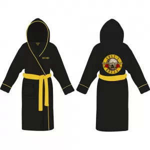 Image of Guns N' Roses - Classic Logo Unisex Bathrobe - Black