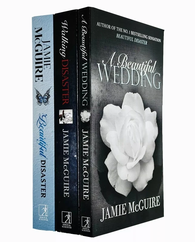 Image of Jamie McGuire Beautiful Series 3 Book Collection Including Beautiful Disaster Walking Disaster A Beautiful Wedding Jamie McGuire Books