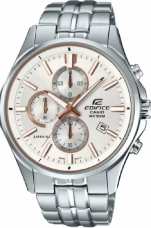 Image of Mens Casio Edifice Sapphire Chronograph Watch EFB-530D-7AVUER