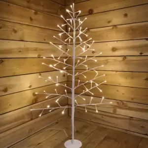 Image of Snowtime Indoor Outdoor 1.2m Angel Tree With 96 Warm White LEDs