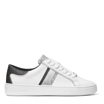 Image of Michael Kors Keaton Stripe Sneakers - White Multi 163