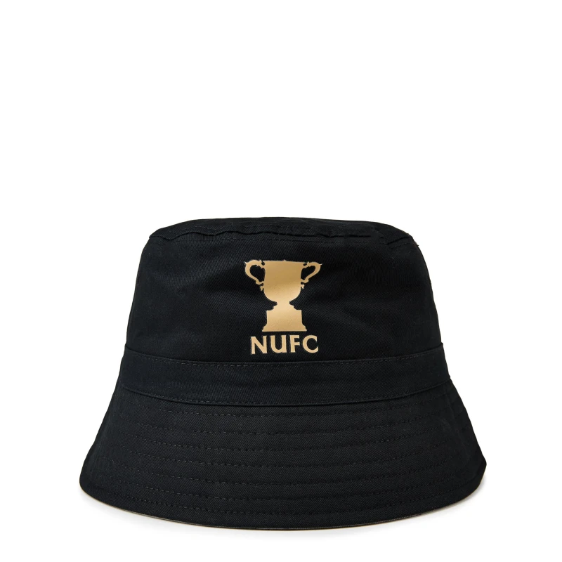 Image of Castore Newcastle United Carabao Cup Bucket Hat Adults - Black L-XL
