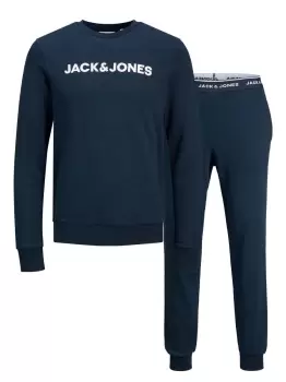 Image of JACK & JONES Joggers And Sweatshirt Loungewear Men Blue