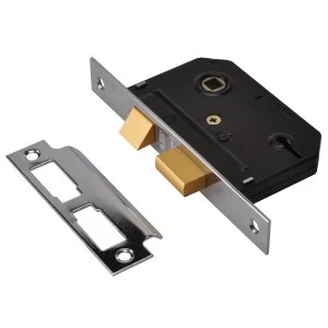 Image of Union ES-SL Essentials 3 Lever Mortice Sashlock Chrome 65mm 2.5" Visi