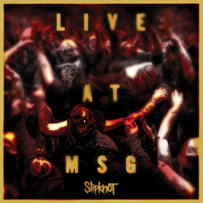 Image of Slipknot Live At MSG 2LP Black unisex