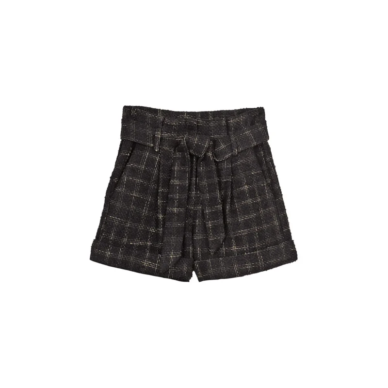 Image of La Petite Etoile Womens shorts La Petite Etoile Mercy Noir Female 36