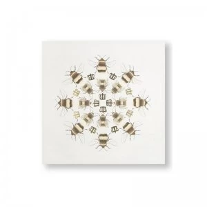 Image of Beautiful Bees Printed Canvas