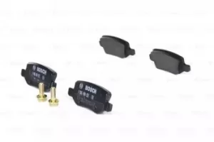 Image of Bosch 0986494023 BP278 Brake Pad Set Disc Brake Rear Axle