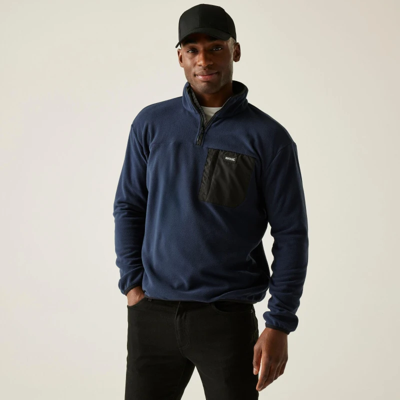 Image of Regatta Frankie Half Zip Fleece Navy male S