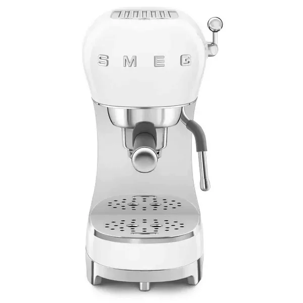 Image of Smeg ECF02WHUK 50s Retro Espresso Coffee Maker