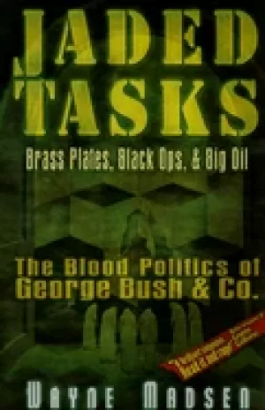 Image of jaded tasks brass plates Black ops and big oil the blood politics of geor