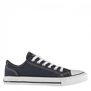 Image of SoulCal Canvas Low Mens Trainers - Navy