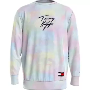 Image of Tommy Bodywear Track Top Lwk Cloud Dye - Multi