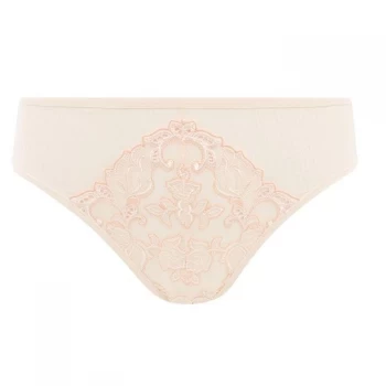 Image of Florale Iris Tai Briefs - Peach