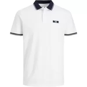 Image of Jack and Jones Polo Shirt - White