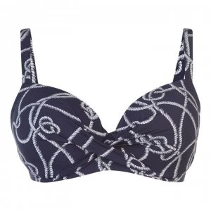 Image of Dorina Baja Padded Bikini Top Womens - Blue ROPE 511
