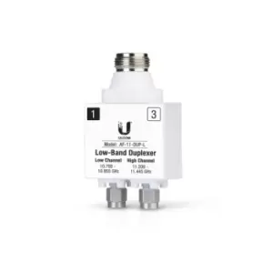 Image of Ubiquiti Networks AF-11-DUP-L fibre optic adapter Silver,White