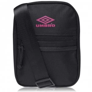 Image of Umbro Passenger Bag - Black/BerryPink