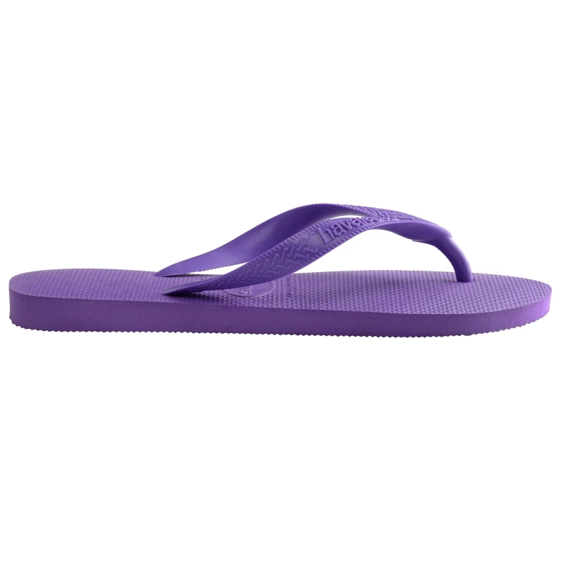 Image of Havaianas Mens Pink Electric Flip Flops Dark Purple male 8/9