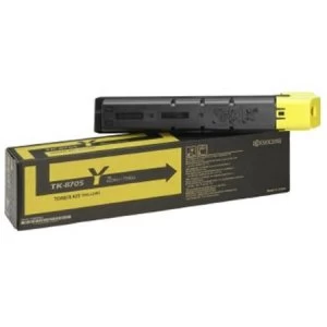 Image of Kyocera TK8705Y Yellow Laser Toner Ink Cartridge